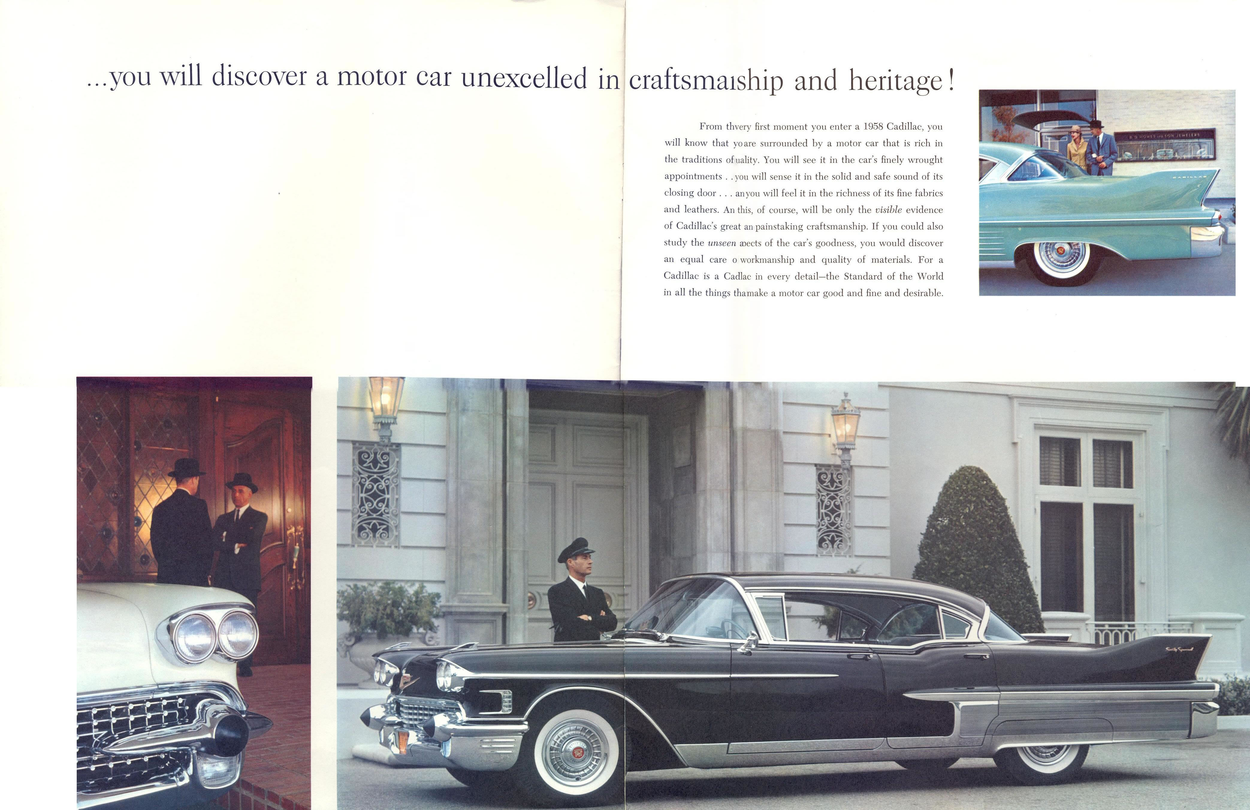 1958 Cadillac Brochure Page 2